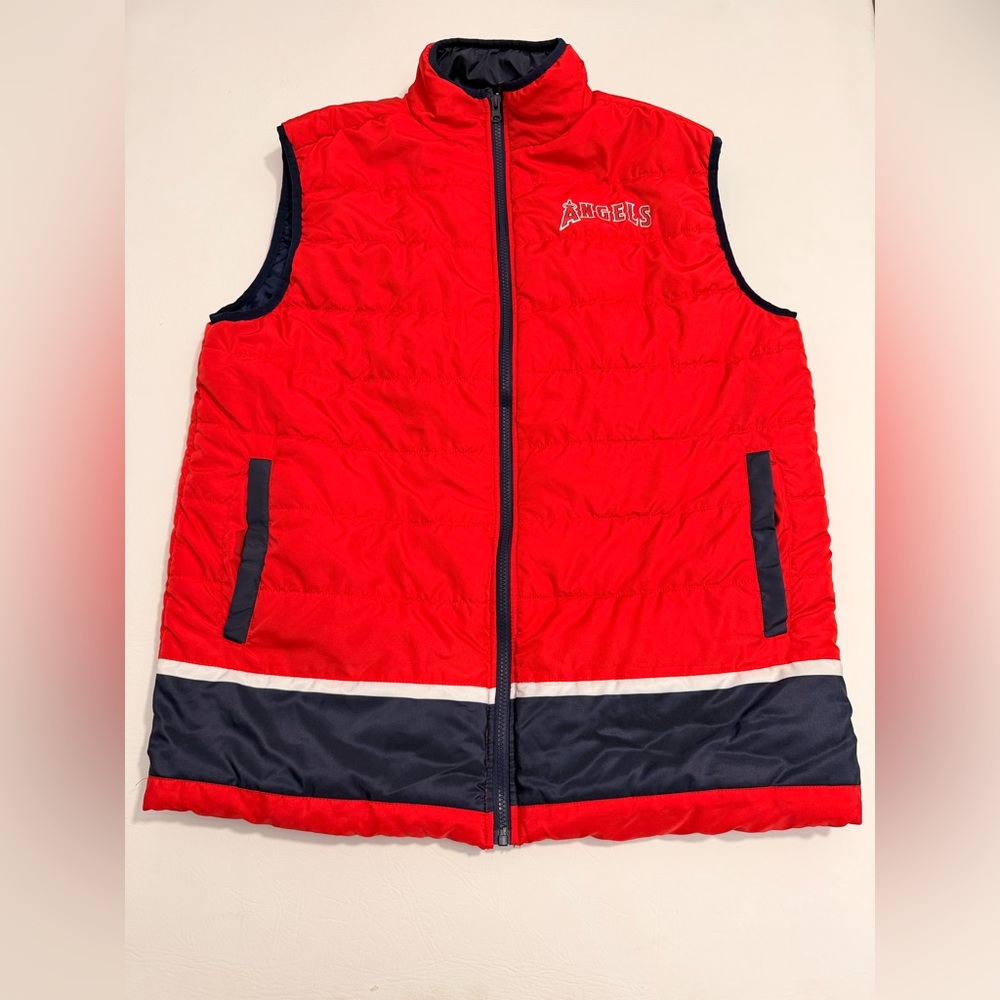 MLB Angels Red Buffer Vest Size XL‎ - Picture 2 of 8